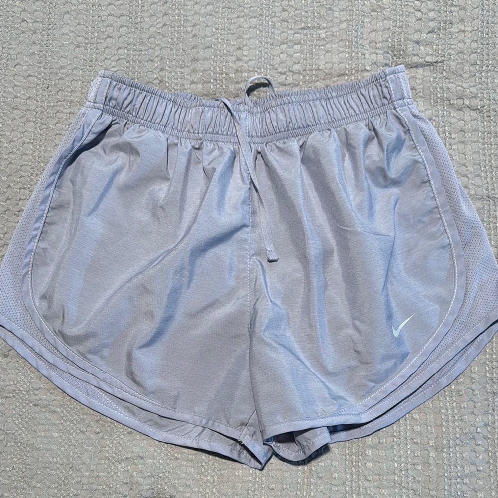 Nike Blue Athletic Shorts Lightweight Elastic Waist